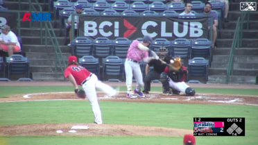 Braves prospect Tyler Owens strikes out the side