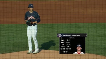 Andrew Painter's five strikeouts