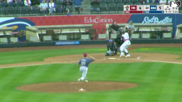 Cristofer Torin homers (2) on a line drive to left center field.