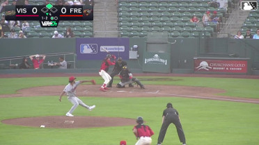 Ethan Holliday strikes out swinging and Roldy Brito caught stealing 3rd, catcher Ivan Luciano to third baseman José Mejía to catcher Ivan Luciano.
