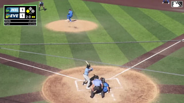 Modeifi Marte singles on a ground ball to third baseman Brandon Eike. Jakey Josepha scores.