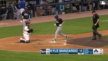 Kyle Manzardo's solo home run