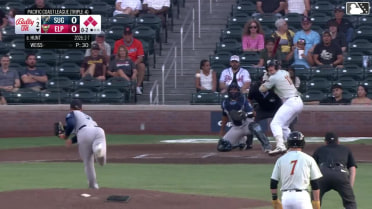 Blake Hunt hit by pitch. Will Wagner scores. Mason McCoy to 3rd. Nick Schnell to 2nd.