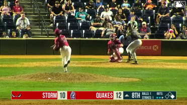 Angelo Smith Called Strike to Ty Harvey
