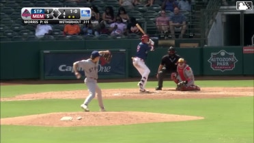 JJ Wetherholt's solo home run