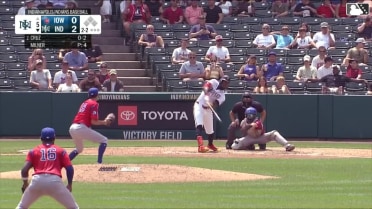 Hoby Milner's 1K in two scoreless innings, rehab game