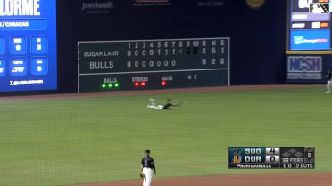 Dru Baker's spectacular diving catch