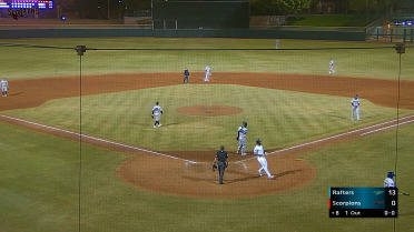 Josue Briceño doubles, scores on Peyton Williams' hit