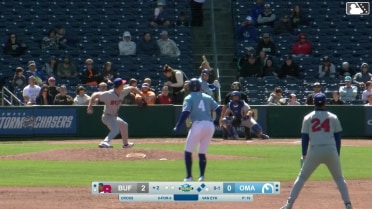 CJ Van Eyk In play, run(s) to Gavin Cross