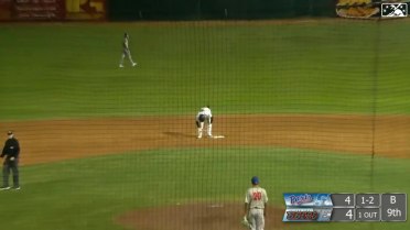 Nelson Rada ties the game with an RBi double in the 9