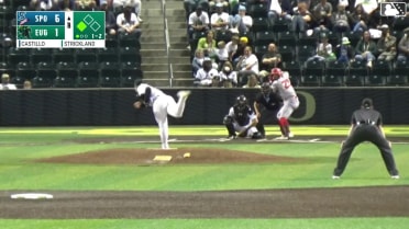 Austin Strickland In play, run(s) to Juan Castillo