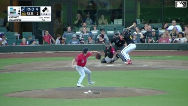 Ashton Izzi In play, run(s) to Logan Porter