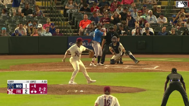 Cameron Leary grounds into a double play, second baseman Frainyer Chavez to shortstop John Taylor to first baseman Tucker Mitchell. Brayan Buelvas out at 2nd. Cameron Leary out at 1st.