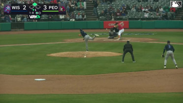 Bryan Rivera In play, run(s) to Jesús  Báez
