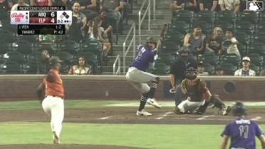 Misael Tamarez In play, run(s) to Zac Veen