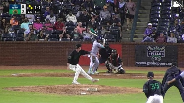 Alejandro Nunez homers (2) on a fly ball to right field. Cesar Hernandez scores. Ethan Frey scores.