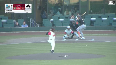 Victor Bericoto grounds into a double play, shortstop Denzer Guzman to second baseman Chris Taylor to first baseman Niko Kavadas. Jesus Rodriguez scores. Bryce Eldridge to 3rd. Buddy Kennedy out at 2nd. Victor Bericoto out at 1st.