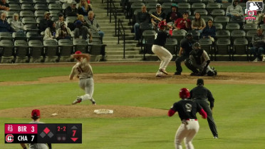 Cam Collier singles on a line drive to center fielder Samuel Zavala. Zavier Warren scores.
