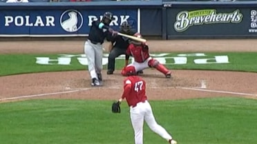 Yanquiel Fernández gets 4 hits, five RBIs
