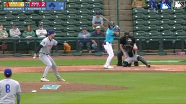 Carson Roccaforte homers (3) on a fly ball to left center field.