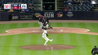 Leo Bernal's three-run home run