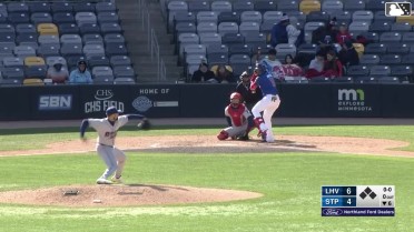Orlando Arcia homers (3) on a line drive to left center field.