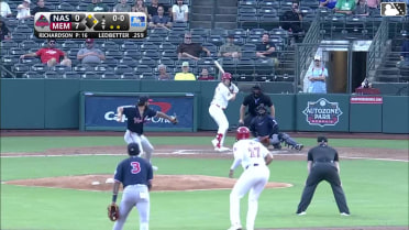 Lyon Richardson In play, run(s) to Colton Ledbetter