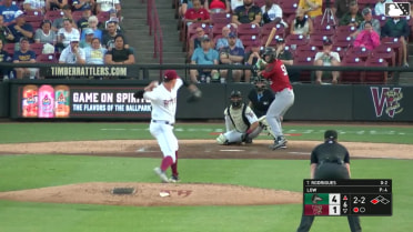 Victor Rodrigues singles on a ground ball to center fielder Braylon Payne. Jose D. Hernandez scores.