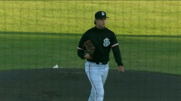 Jacob Bresnahan's eight strikeouts