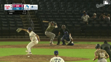 Jonny Farmelo singles on a ground ball to right fielder Kole Myers. Josh Caron scores. Bill Knight to 3rd.
