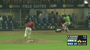Mark Manfredi In play, run(s) to Jair Camargo