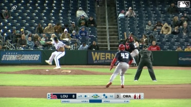 Andrew Pérez In play, run(s) to Francisco Urbaez