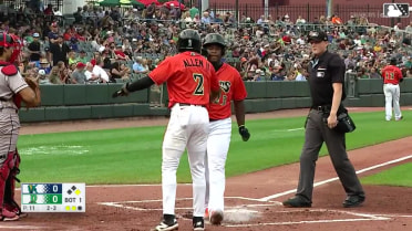 Cam Collier's two-run homer