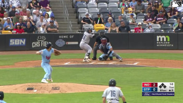 Ricky Castro In play, run(s) to Dominic Fletcher
