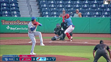 Robert Phelps homers (3) on a fly ball to left field. Matthew Ferrara scores. Jaeden Calderon scores.