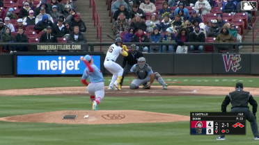 Nate Dohm Ball to Luis Castillo