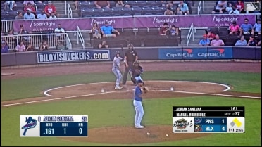 Adrian Santana's career-high five RBIs
