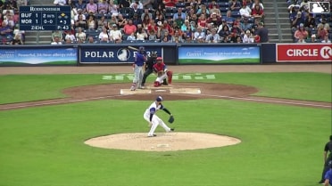 Yohendrick Piñango homers (7) on a fly ball to center field. Sean Keys scores.