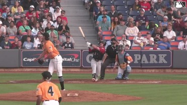 Kevin McGonigle hits his ninth home run of the season