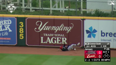 Giants prospect Victor Bericoto makes a nice grab