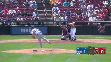 Luke Adams's 11th homer of the season 