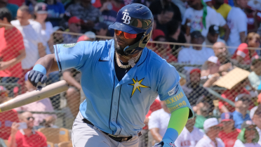 Caminero's bat looks healthy in return from IL