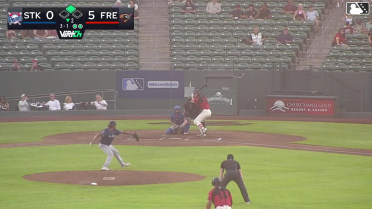 Jack Natili doubles (2) on a ground ball to left fielder Jose Ramos. Cristian Arguelles scores.