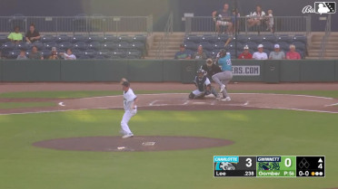 Korey Lee homers (6) on a fly ball to left field.