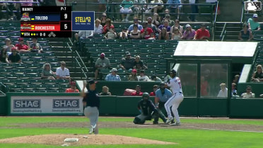 Trey Lipscomb homers (13) on a fly ball to left field.