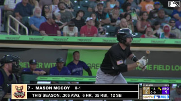 Blake Adams In play, run(s) to Mason McCoy