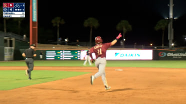 Cameron Cauley delivers a three-homer game