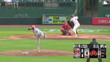 Myles Naylor singles on a ground ball to third baseman Kerrington Cross. Breyson Guedez scores. Jake Reinisch scores. Dylan Fien to 3rd. Myles Naylor to 2nd. Throwing error by third baseman Kerrington Cross.