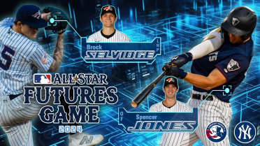 Jones and Selvidge Selected To MLB’s 2024 All-Star Futures Game