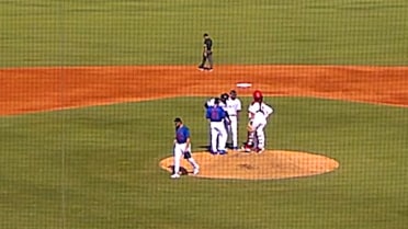 Mets prospect Peyton Prescott's K during AFL debut